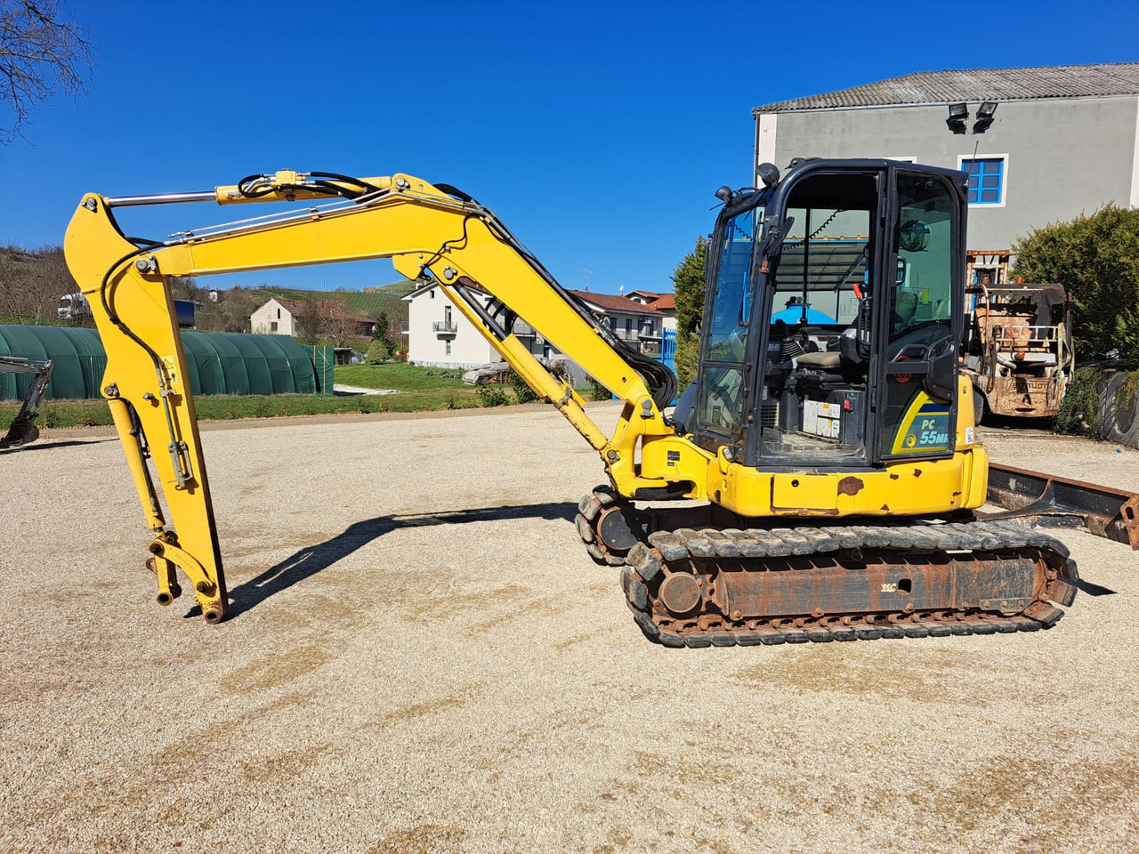 KOMATSU PC 55 MR - Ekskavator mini: gambar 1 KOMATSU PC 55 MR - Ekskavator mini: gambar 1