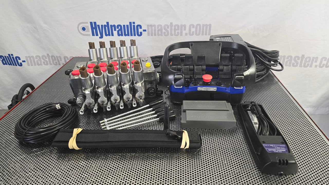 Container Side Lifter Sidelifter 5 sections valve with Radio Remote Scanreco - Truk sampah: gambar 1 Container Side Lifter Sidelifter 5 sections valve with Radio Remote Scanreco - Truk sampah: gambar 1