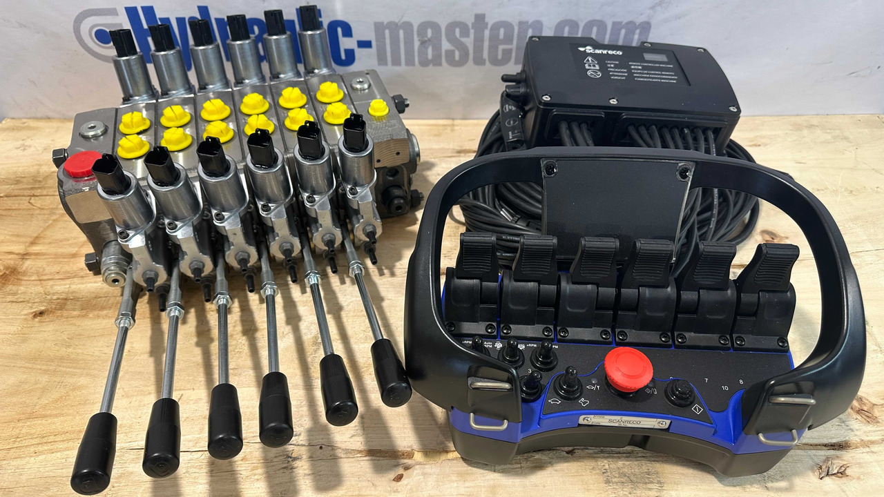 Set Scanreco RC400 with Walvoil DPX100 Manitex, Palfinger, Atlas, Cormach - Trailer kehutanan: gambar 2 Set Scanreco RC400 with Walvoil DPX100 Manitex, Palfinger, Atlas, Cormach - Trailer kehutanan: gambar 2