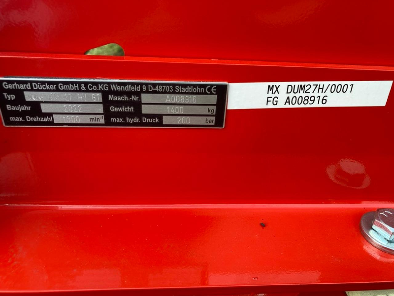 Leasing Dücker UM 27AKTION Dücker UM 27AKTION: gambar 6