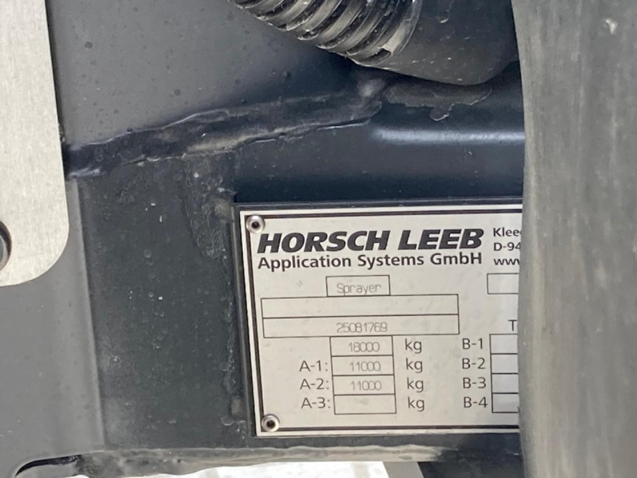 Horsch LEEB 8300 PT - Penyemprot self-propelled: gambar 5 Horsch LEEB 8300 PT - Penyemprot self-propelled: gambar 5