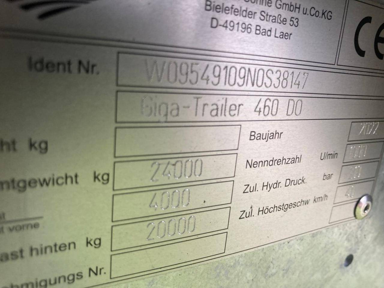 Strautmann GIGA 4602 DO - Trailer jungkit pertanian/ Tempat sampah: gambar 5 Strautmann GIGA 4602 DO - Trailer jungkit pertanian/ Tempat sampah: gambar 5