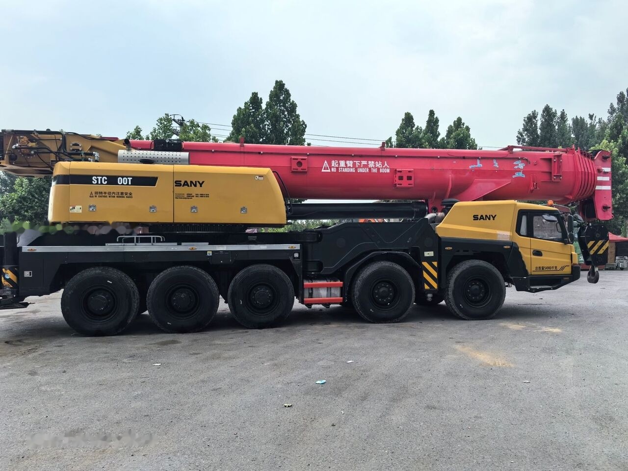 Palfinger Sany STC1000T STC1000C STC800 100T 100ton - Derek bergerak: gambar 2 Palfinger Sany STC1000T STC1000C STC800 100T 100ton - Derek bergerak: gambar 2