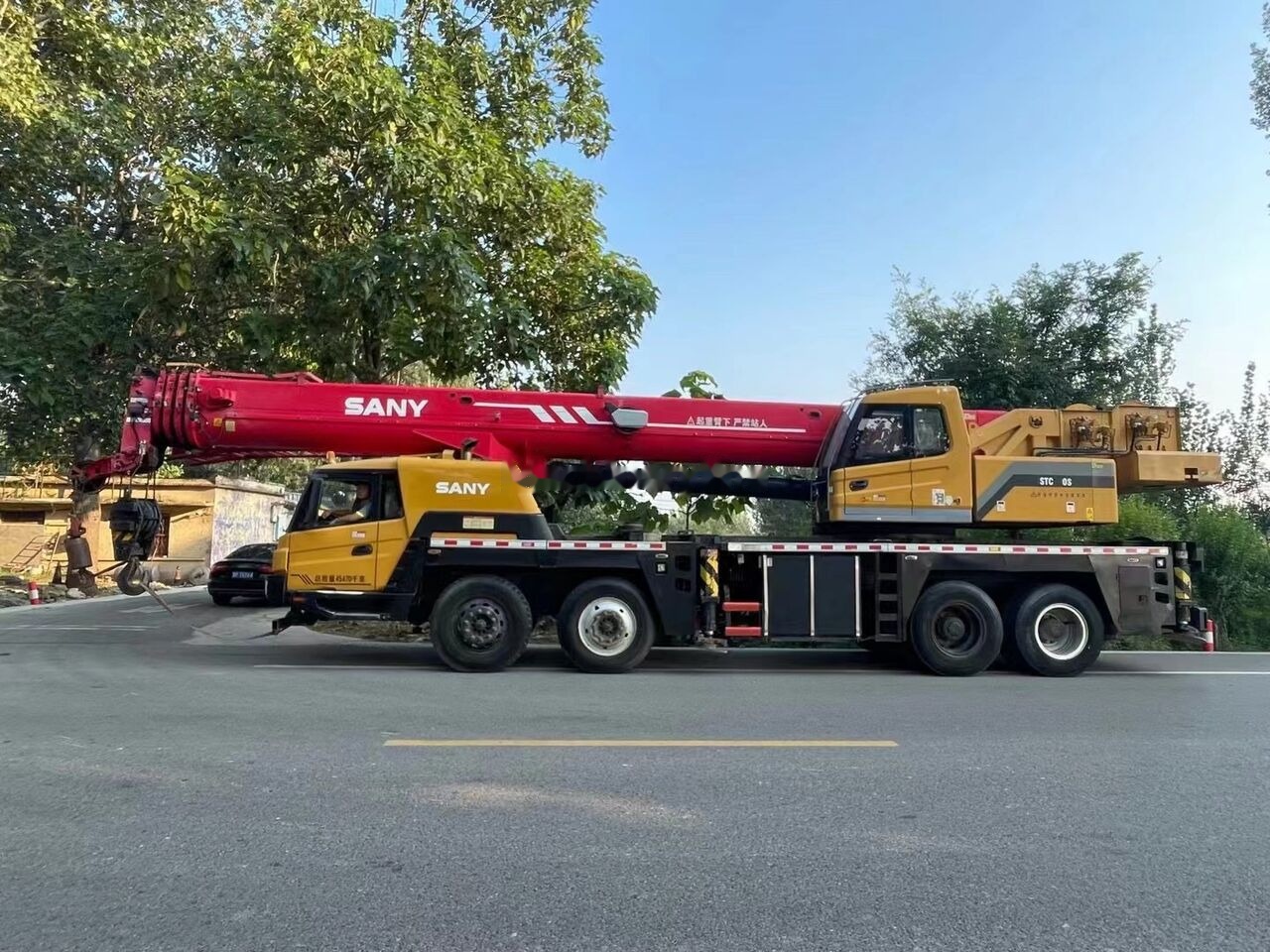 Sany Used Sany STC800 Original 80 Ton Mobile Crane Truck Truck Mounte - Derek bergerak: gambar 1 Sany Used Sany STC800 Original 80 Ton Mobile Crane Truck Truck Mounte - Derek bergerak: gambar 1