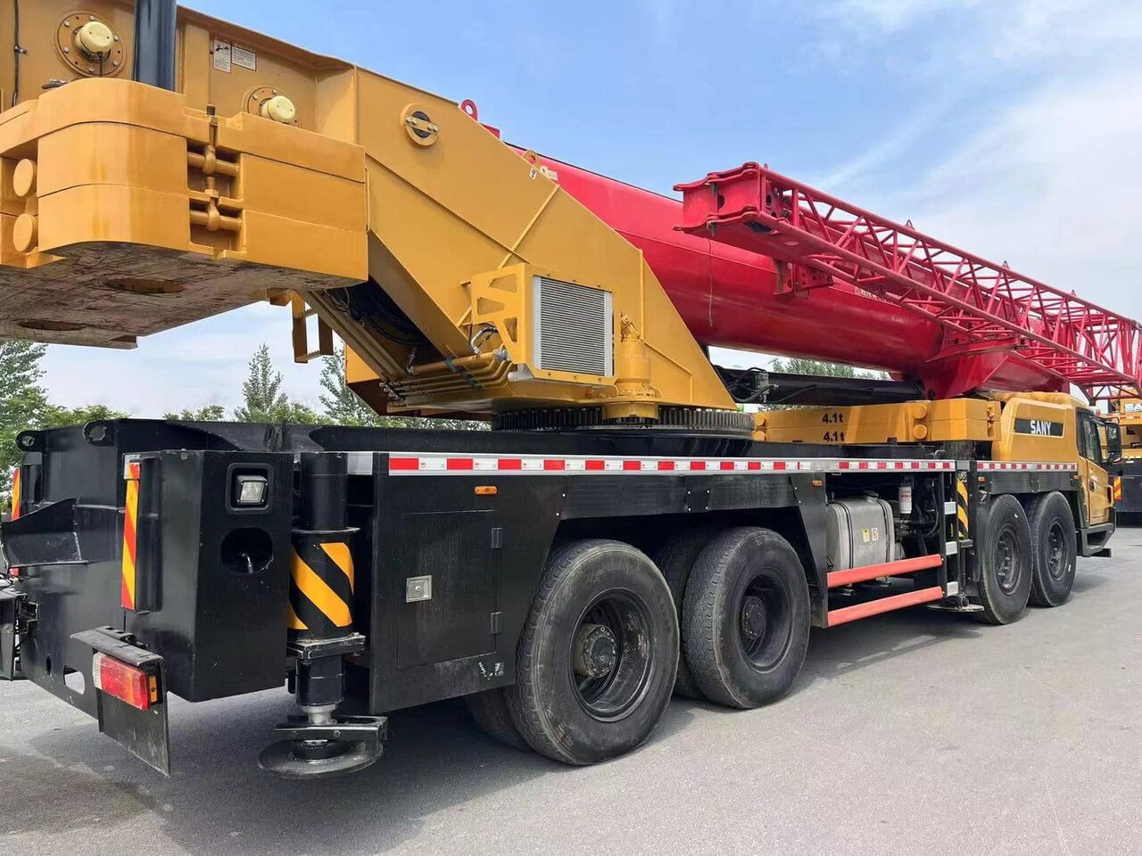Sany Used Sany STC800 Original 80 Ton Mobile Truck Mounted Crane for - Derek bergerak: gambar 3 Sany Used Sany STC800 Original 80 Ton Mobile Truck Mounted Crane for - Derek bergerak: gambar 3