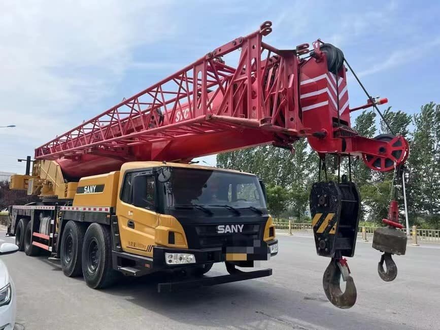 Sany Used Sany STC800 Original 80 Ton Mobile Truck Mounted Crane for - Derek bergerak: gambar 2 Sany Used Sany STC800 Original 80 Ton Mobile Truck Mounted Crane for - Derek bergerak: gambar 2