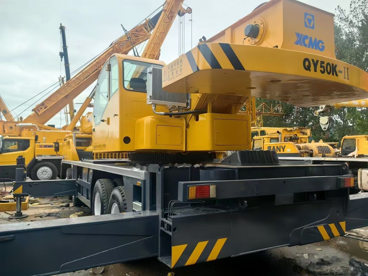 XCMG QY50K-II QY50K 50T 50ton - Derek bergerak: gambar 4 XCMG QY50K-II QY50K 50T 50ton - Derek bergerak: gambar 4