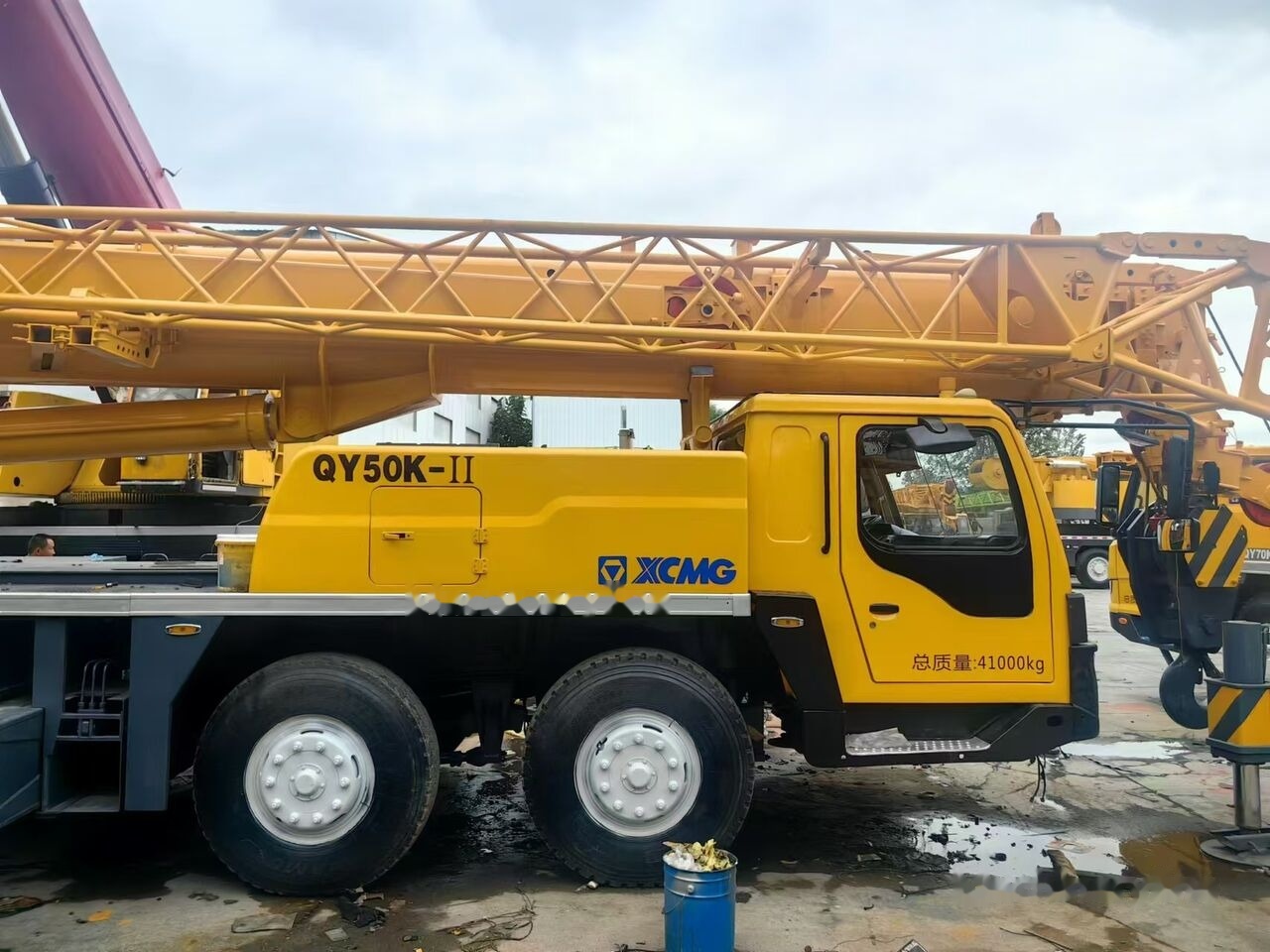 XCMG QY50K-II QY50K 50T 50ton - Derek bergerak: gambar 2 XCMG QY50K-II QY50K 50T 50ton - Derek bergerak: gambar 2