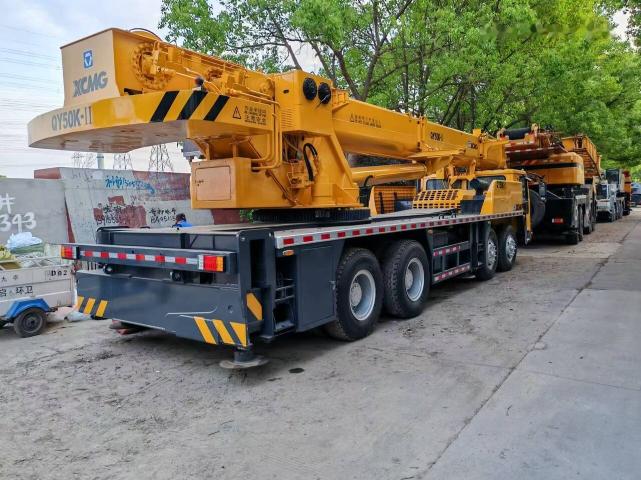 XCMG QY50KC QY50K-II XCT50 QY50KC QY50K5A 50ton 70ton - Derek bergerak: gambar 4 XCMG QY50KC QY50K-II XCT50 QY50KC QY50K5A 50ton 70ton - Derek bergerak: gambar 4