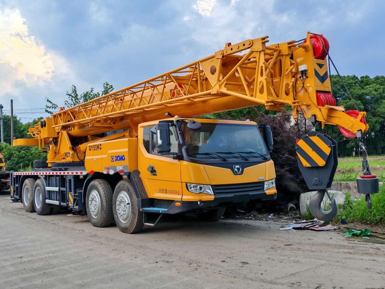 XCMG QY55KC - Derek bergerak: gambar 1 XCMG QY55KC - Derek bergerak: gambar 1