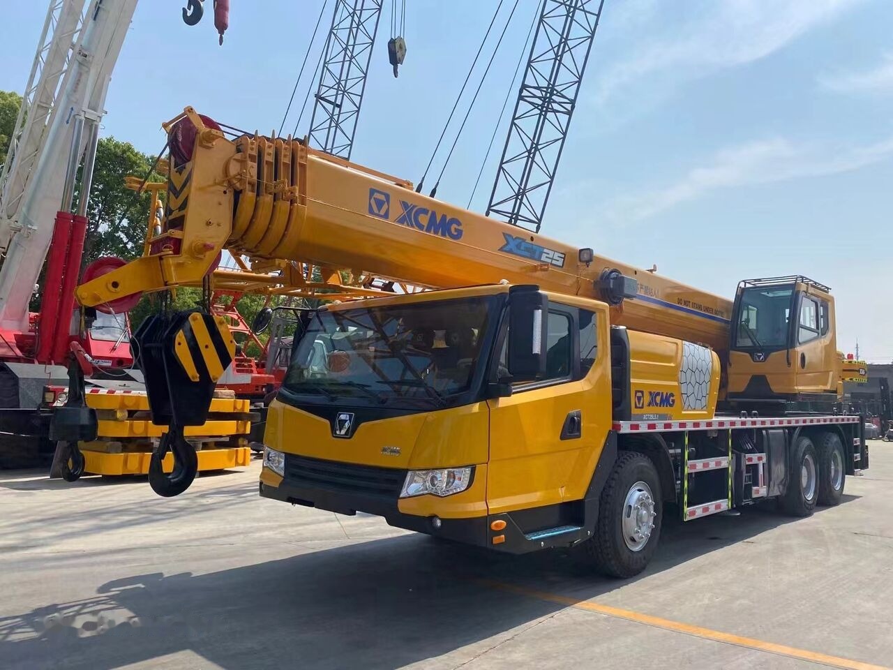 XCMG XCT25 25T 25ton QY25KC - Derek bergerak: gambar 3 XCMG XCT25 25T 25ton QY25KC - Derek bergerak: gambar 3