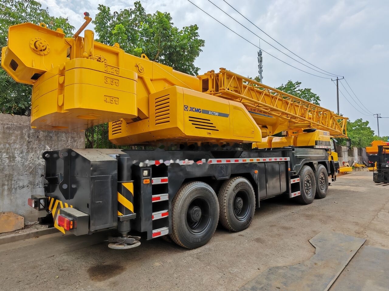 XCMG XCT80 XCT100 XCT70 80T 80ton 90ton 100ton - Derek bergerak: gambar 2 XCMG XCT80 XCT100 XCT70 80T 80ton 90ton 100ton - Derek bergerak: gambar 2