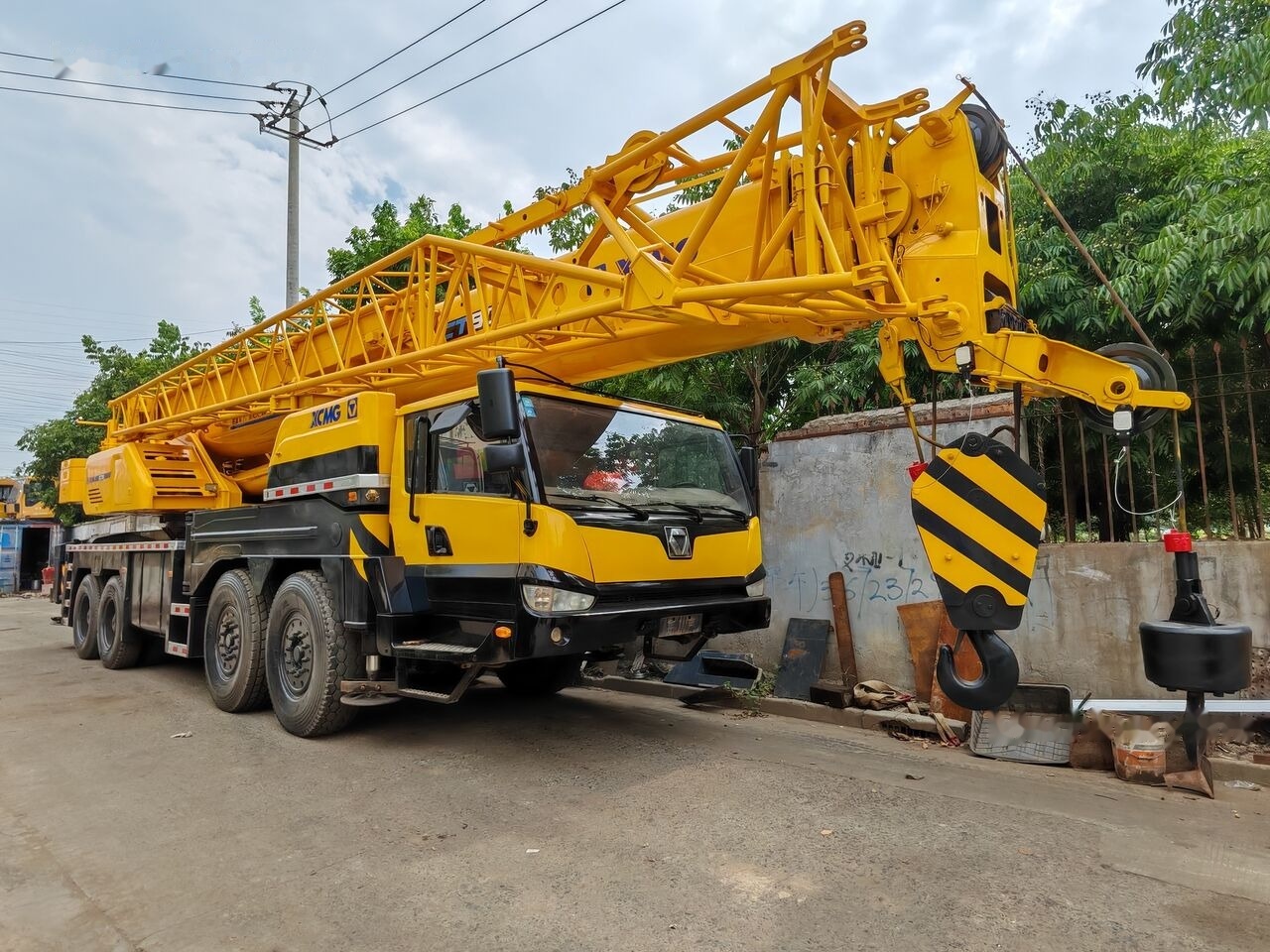 XCMG XCT80 XCT100 XCT70 80T 80ton 90ton 100ton - Derek bergerak: gambar 1 XCMG XCT80 XCT100 XCT70 80T 80ton 90ton 100ton - Derek bergerak: gambar 1