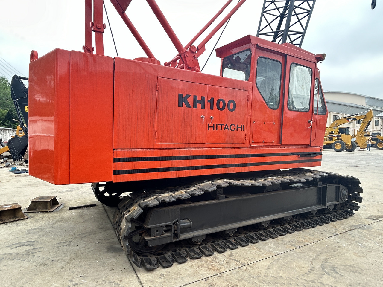 Hitachi Hitachi Kh100 crawler crane - Draglines: gambar 1 Hitachi Hitachi Kh100 crawler crane - Draglines: gambar 1