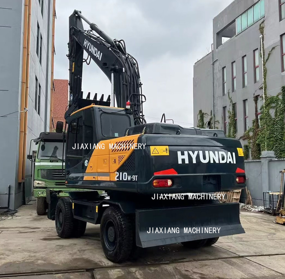 Hyundai 210w-9 wheel excavator - Ekskavator roda: gambar 4 Hyundai 210w-9 wheel excavator - Ekskavator roda: gambar 4