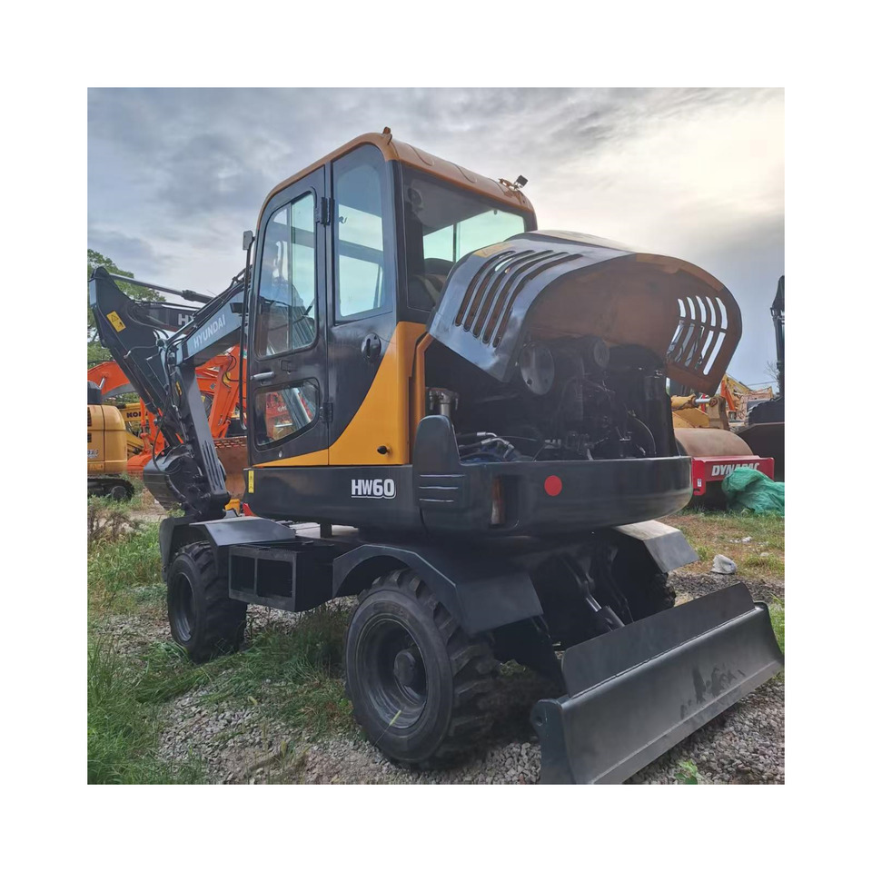 Hyundai HW60 excavator - Ekskavator roda: gambar 5 Hyundai HW60 excavator - Ekskavator roda: gambar 5