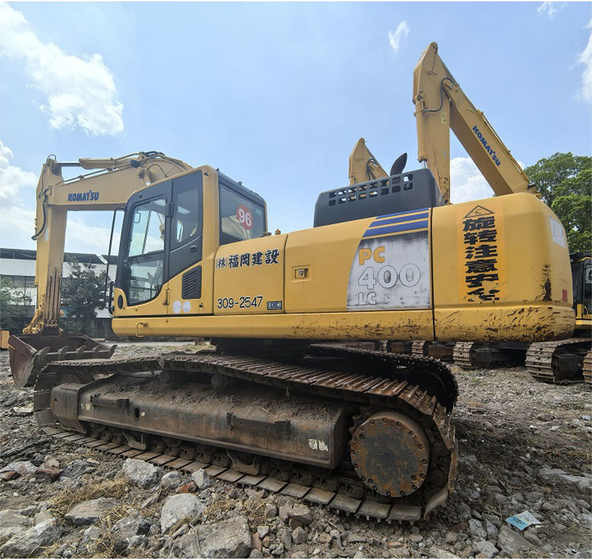 Secondhand crawler excavator Komatsu PC400 PC400-8 used 40 ton excavator for sale - Ekskavator perayap: gambar 1 Secondhand crawler excavator Komatsu PC400 PC400-8 used 40 ton excavator for sale - Ekskavator perayap: gambar 1