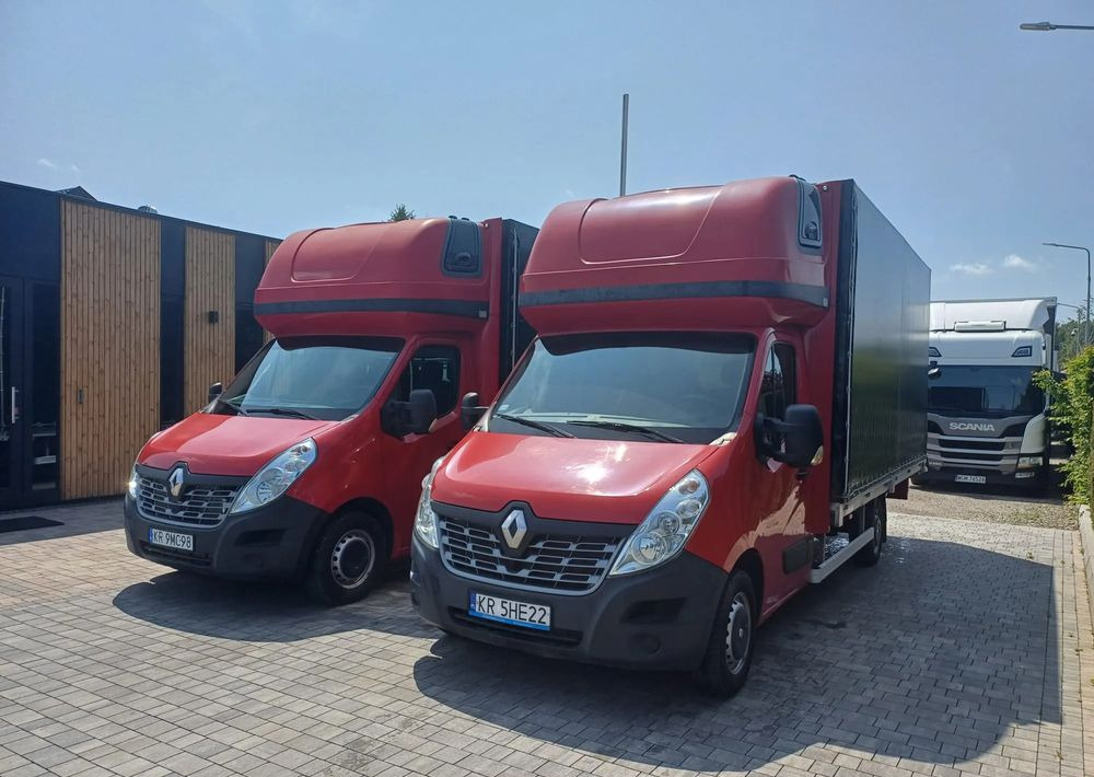 Renault Master 10 palet 170 KM PODUSZKI +KOMPRESOR - Van dengan terpal samping: gambar 1 Renault Master 10 palet 170 KM PODUSZKI +KOMPRESOR - Van dengan terpal samping: gambar 1