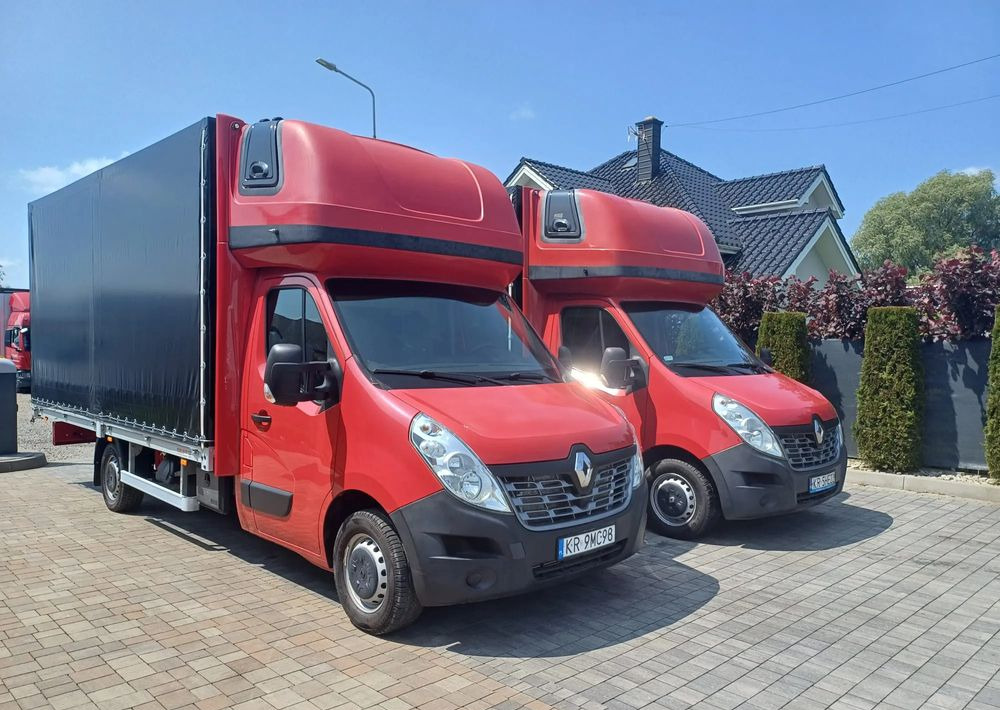 Renault Master 10 palet 170 KM PODUSZKI +KOMPRESOR - Van dengan terpal samping: gambar 3 Renault Master 10 palet 170 KM PODUSZKI +KOMPRESOR - Van dengan terpal samping: gambar 3