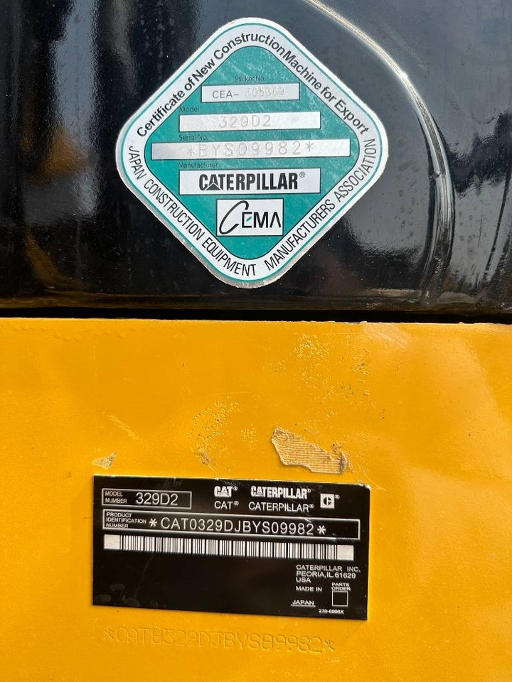 CAT 329 D - Ekskavator perayap: gambar 3 CAT 329 D - Ekskavator perayap: gambar 3