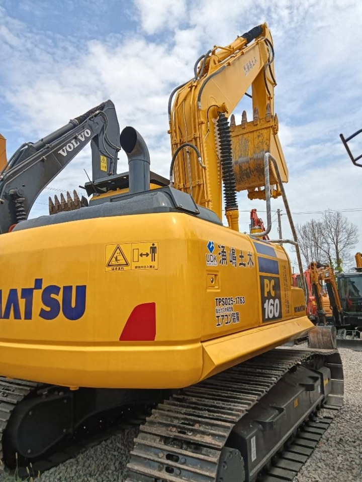 Komatsu PC 160 - Ekskavator perayap: gambar 4 Komatsu PC 160 - Ekskavator perayap: gambar 4