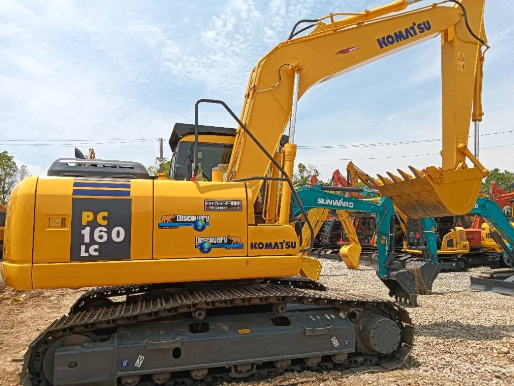 Komatsu PC 160 - Ekskavator perayap: gambar 1 Komatsu PC 160 - Ekskavator perayap: gambar 1
