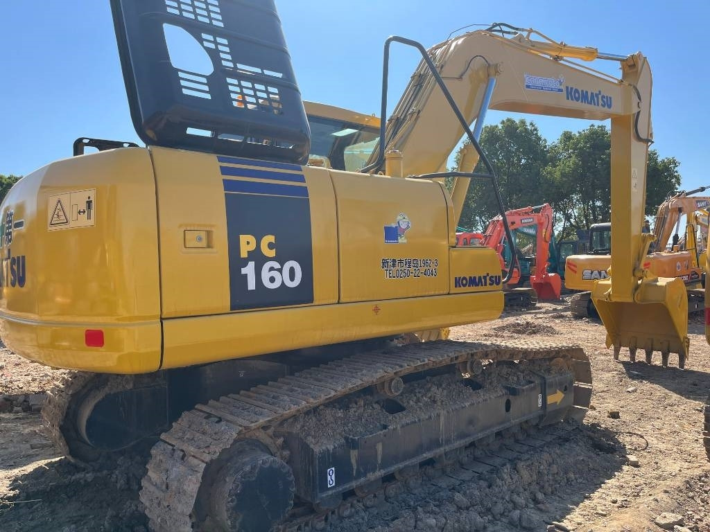 Komatsu PC 160 - Ekskavator perayap: gambar 1 Komatsu PC 160 - Ekskavator perayap: gambar 1