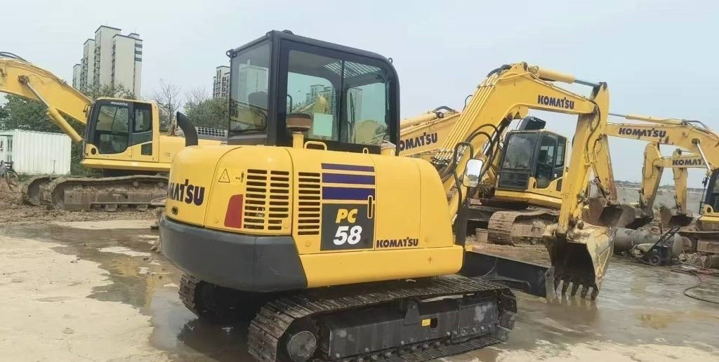 Komatsu PC 58 - Ekskavator mini: gambar 4 Komatsu PC 58 - Ekskavator mini: gambar 4
