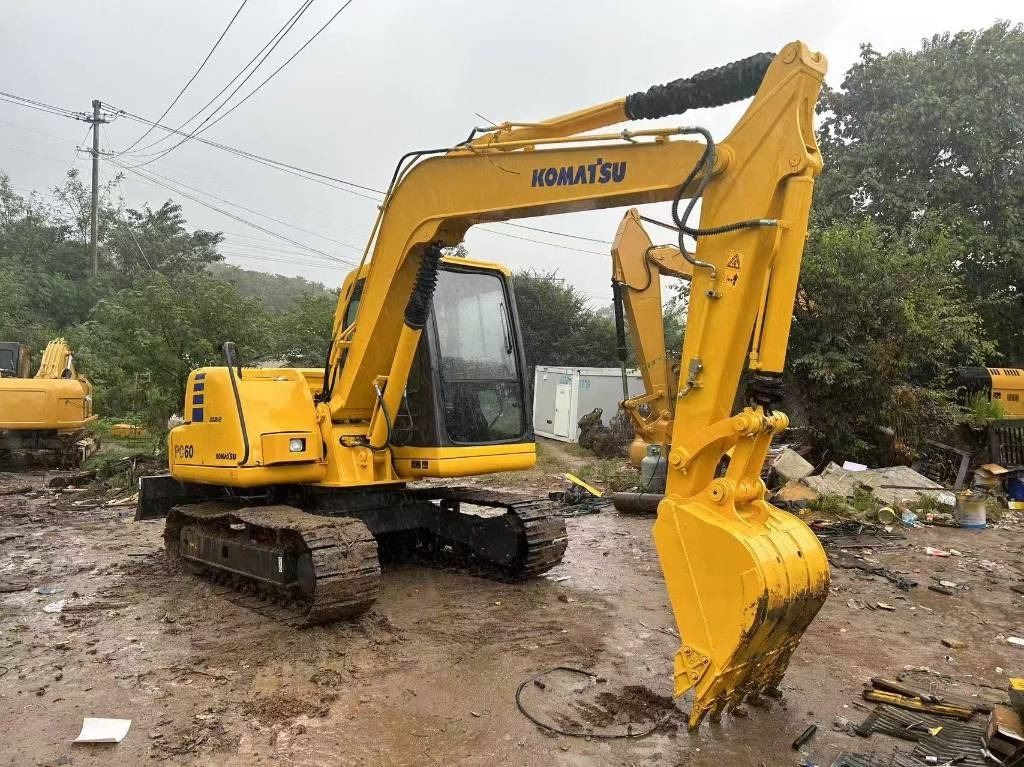 Komatsu PC 60 - Ekskavator mini: gambar 3 Komatsu PC 60 - Ekskavator mini: gambar 3