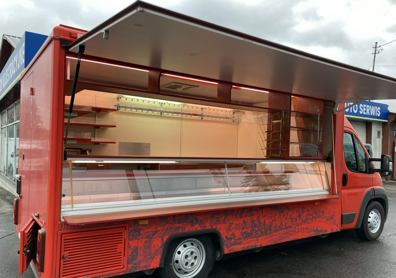 Fiat Ducato Autosklep wędlin Gastronomiczny Food Truck Foodtruck 136tkm Borco 20 - Truk penjual: gambar 1 Fiat Ducato Autosklep wędlin Gastronomiczny Food Truck Foodtruck 136tkm Borco 20 - Truk penjual: gambar 1