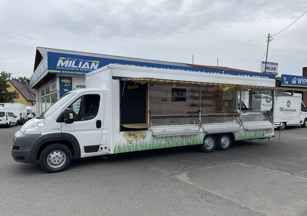 Truk penjual Fiat Ducato Autosklep wędlin Gastronomiczny Food Truck Foodtruck Sklep BORCO 201: gambar 10