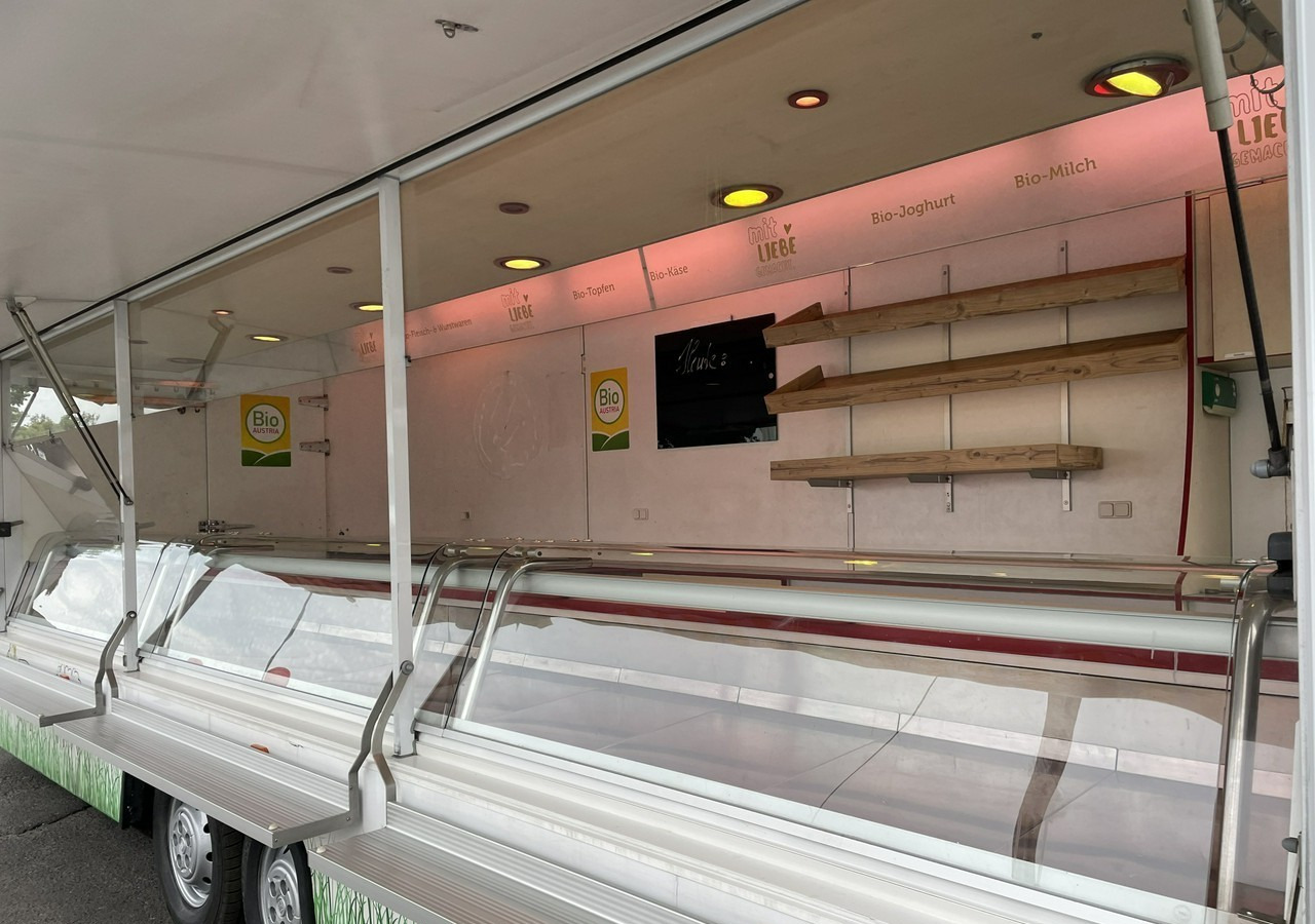 Truk penjual Fiat Ducato Autosklep wędlin Gastronomiczny Food Truck Foodtruck Sklep BORCO 201: gambar 18