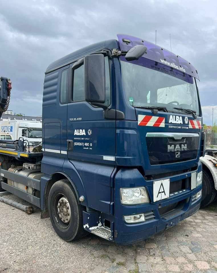 MAN Inny MAN Man TGX 18.400 Bramowiec hakowiec Meiler Model 2012 - Truk skip loader: gambar 2 MAN Inny MAN Man TGX 18.400 Bramowiec hakowiec Meiler Model 2012 - Truk skip loader: gambar 2