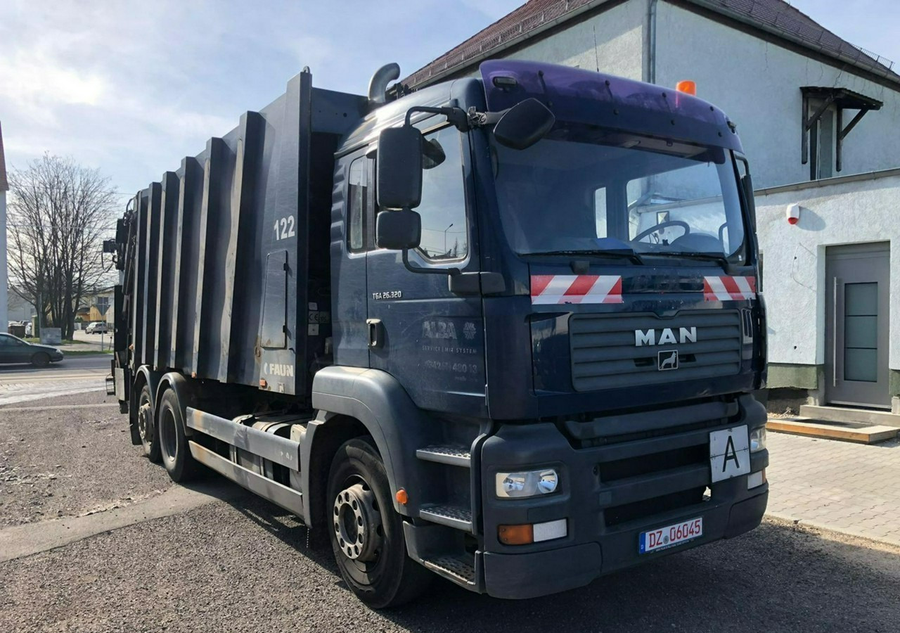 MAN Inny MAN TGA 26.320 Śmieciarka Powerpress 525 FAUN 2008 - Truk sampah: gambar 2 MAN Inny MAN TGA 26.320 Śmieciarka Powerpress 525 FAUN 2008 - Truk sampah: gambar 2