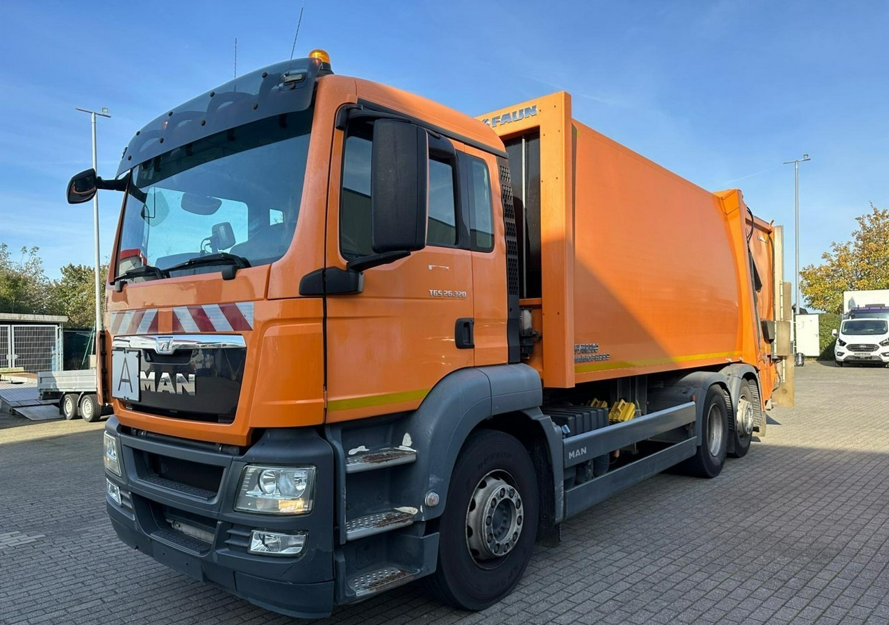 MAN Inny MAN TGS 26.320 FAUN VARIOPRESS Śmieciarka Prasa Model 2014 - Truk sampah: gambar 1 MAN Inny MAN TGS 26.320 FAUN VARIOPRESS Śmieciarka Prasa Model 2014 - Truk sampah: gambar 1