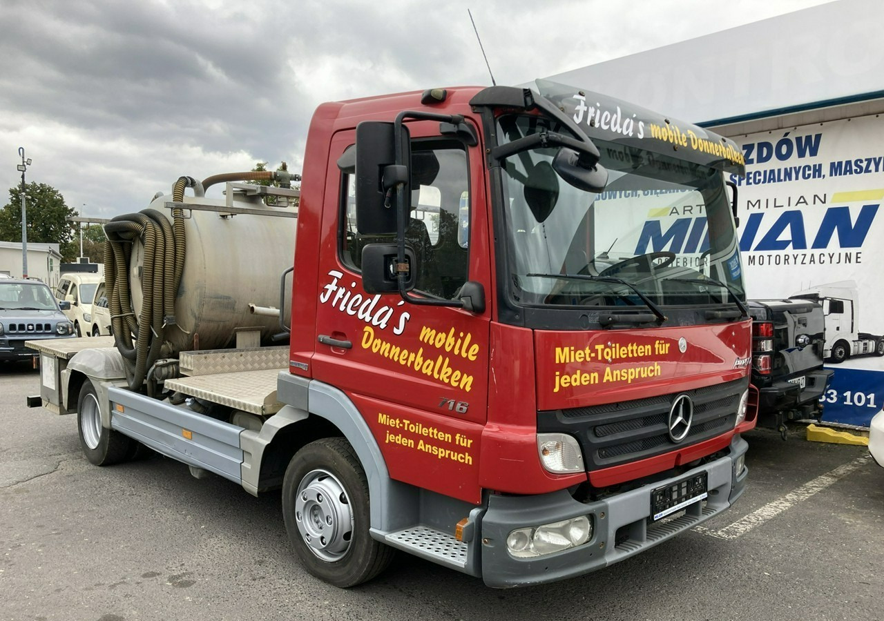 Mercedes-Benz Atego Atego716 Toitoi dowywozu WC Asanizacyjny Wuko Kanalizacja Toi Toi 20 - Truk vakum: gambar 1 Mercedes-Benz Atego Atego716 Toitoi dowywozu WC Asanizacyjny Wuko Kanalizacja Toi Toi 20 - Truk vakum: gambar 1