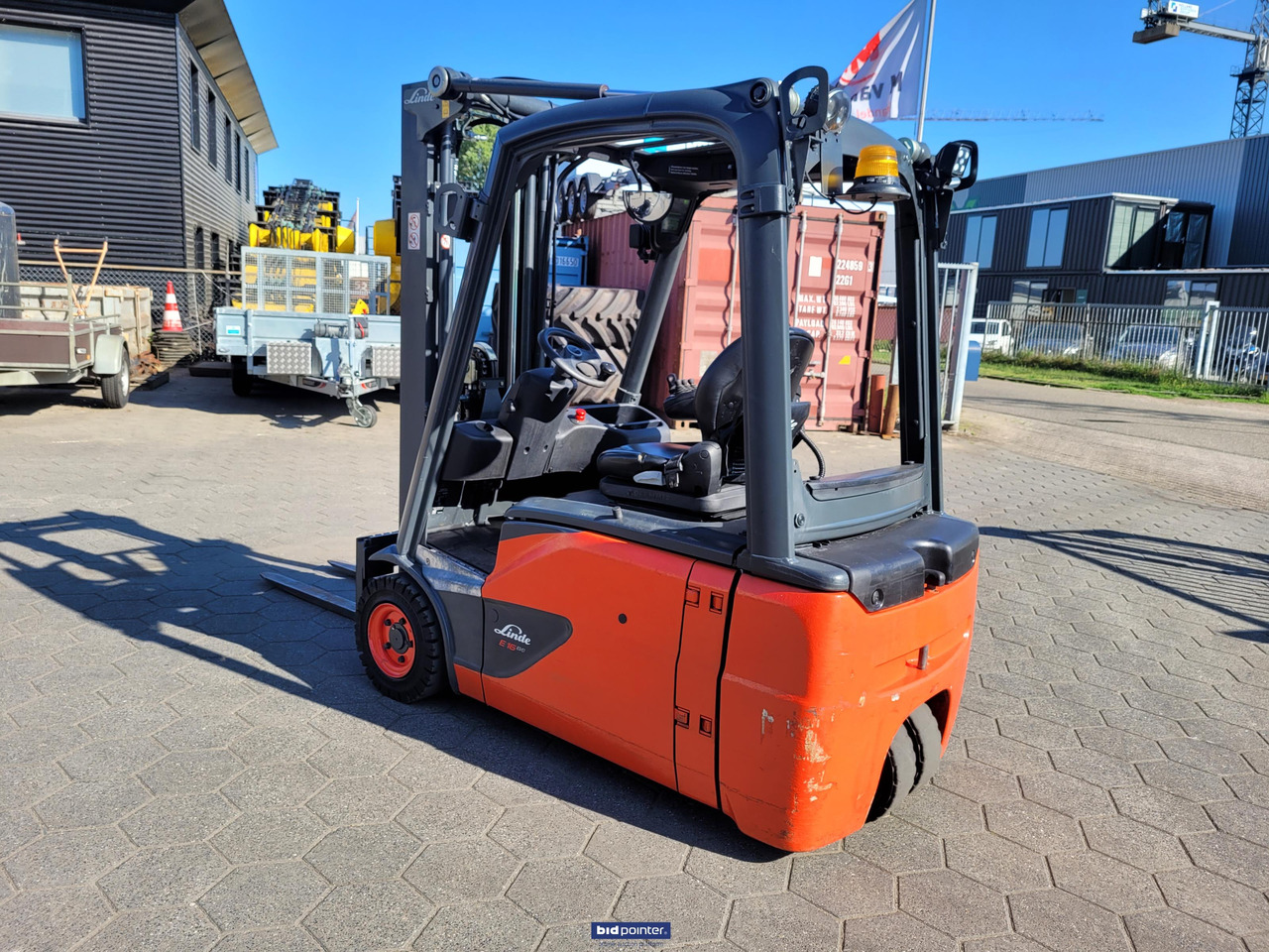 Linde E 16 -02 elektrische heftruck 3 delige mast - Forklift listrik: gambar 3 Linde E 16 -02 elektrische heftruck 3 delige mast - Forklift listrik: gambar 3
