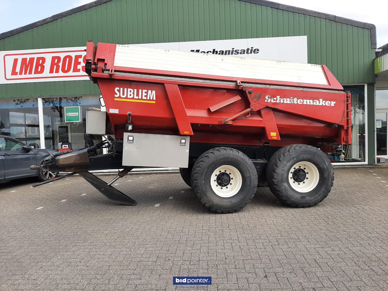 Schuitemaker Subliem 200 zandkipper / gronddumper - Trailer jungkit pertanian/ Tempat sampah: gambar 5 Schuitemaker Subliem 200 zandkipper / gronddumper - Trailer jungkit pertanian/ Tempat sampah: gambar 5