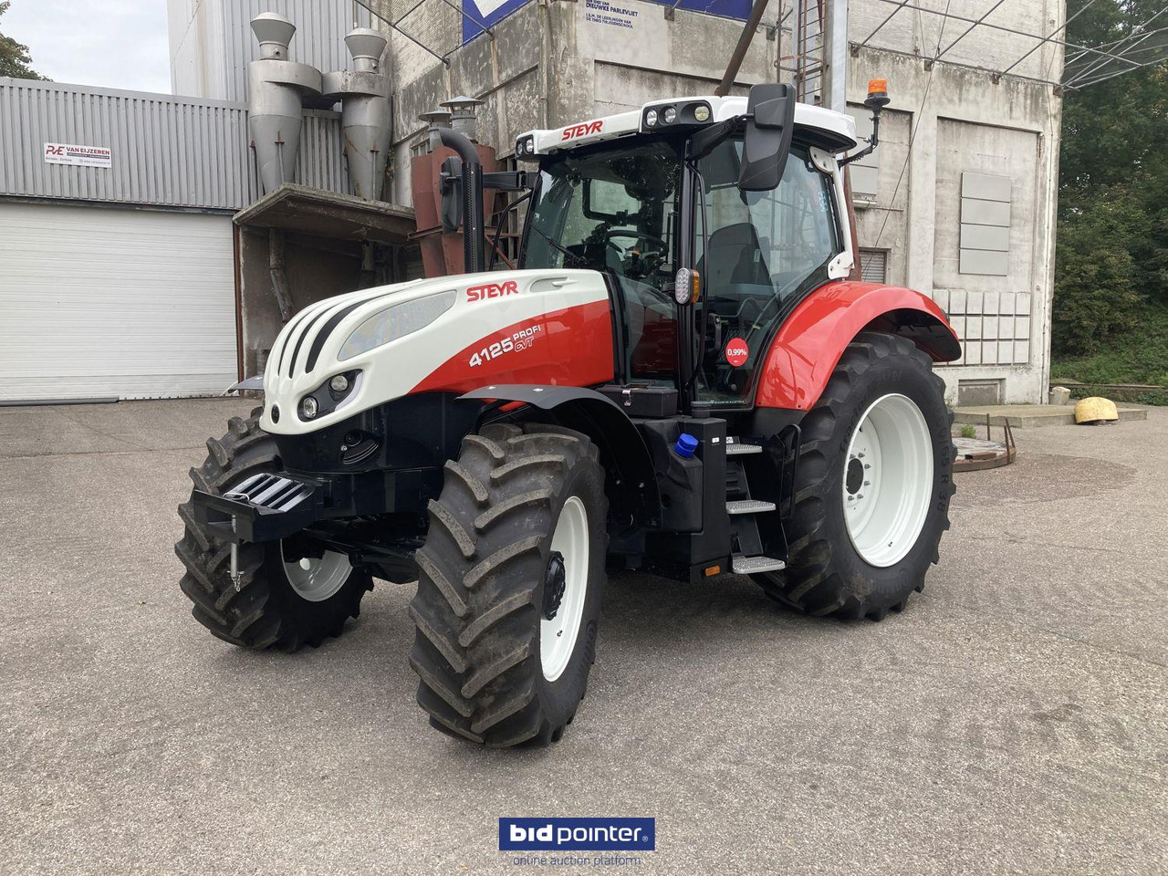 Steyr 4125 profi CVT - Traktor: gambar 1 Steyr 4125 profi CVT - Traktor: gambar 1