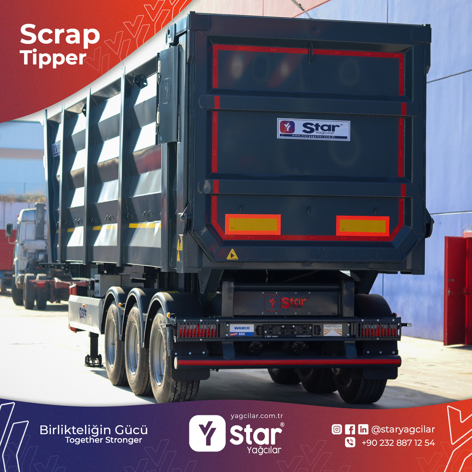 STAR YAGCILAR SY - Tipper scrap - Semi-trailer jungkit: gambar 1 STAR YAGCILAR SY - Tipper scrap - Semi-trailer jungkit: gambar 1