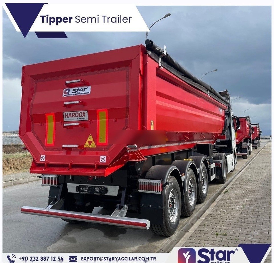 STAR YAGCILAR SY Tipper semi trailer - Semi-trailer jungkit: gambar 1 STAR YAGCILAR SY Tipper semi trailer - Semi-trailer jungkit: gambar 1