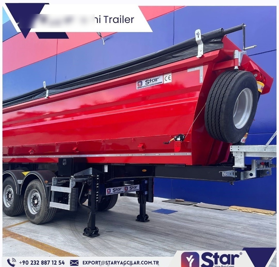 STAR YAGCILAR SY Tipper semi trailer - Semi-trailer jungkit: gambar 2 STAR YAGCILAR SY Tipper semi trailer - Semi-trailer jungkit: gambar 2