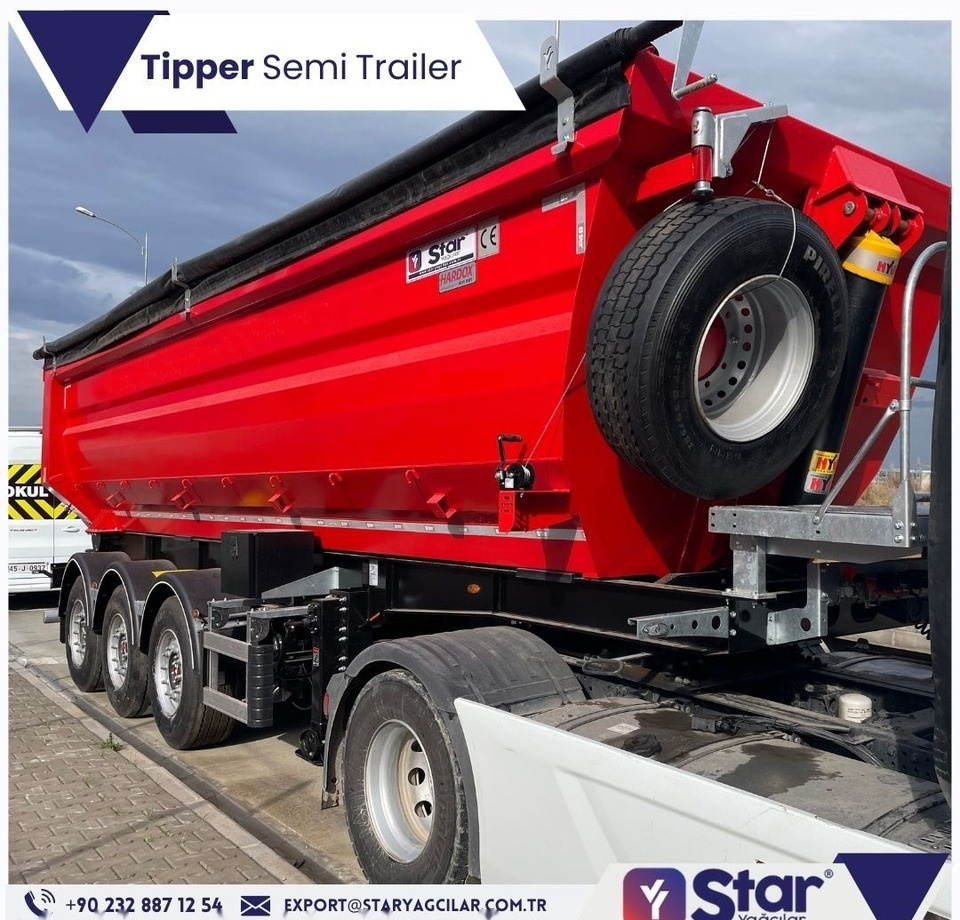 STAR YAGCILAR SY Tipper semi trailer - Semi-trailer jungkit: gambar 3 STAR YAGCILAR SY Tipper semi trailer - Semi-trailer jungkit: gambar 3