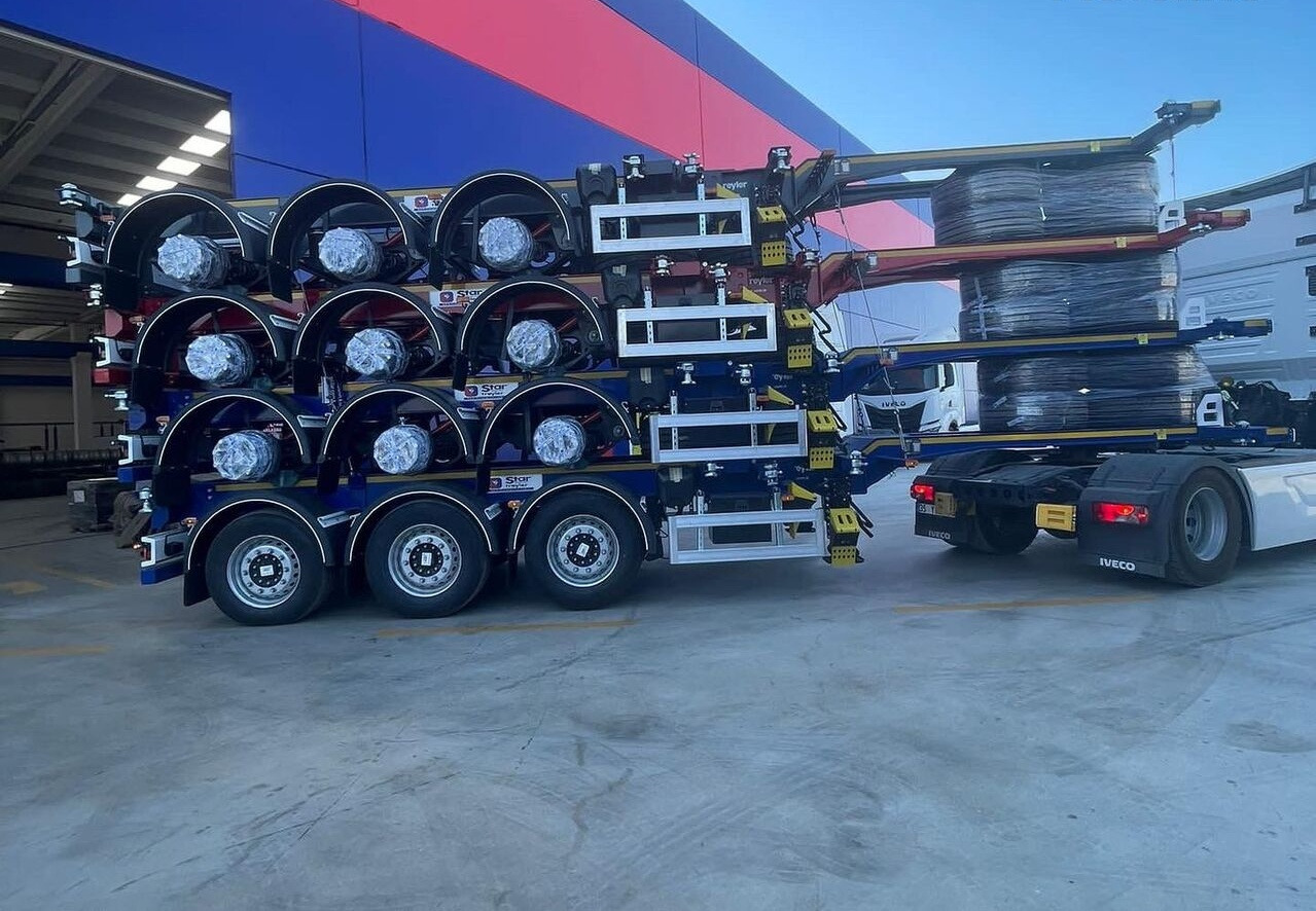 Star Yagcilar Telescopic container carrier - Semi-trailer pengangkut mobil: gambar 5 Star Yagcilar Telescopic container carrier - Semi-trailer pengangkut mobil: gambar 5