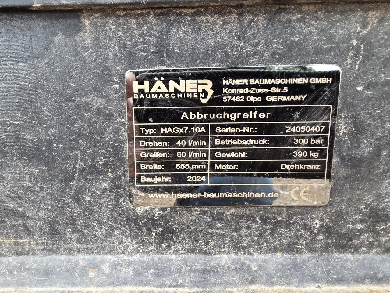 Haner sorteer grijper HAGX7.10A - Grapple untuk Ekskavator: gambar 4 Haner sorteer grijper HAGX7.10A - Grapple untuk Ekskavator: gambar 4