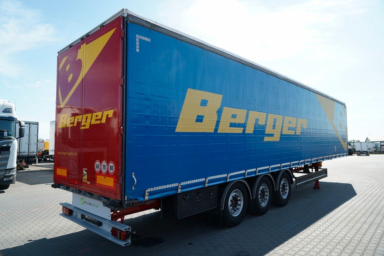 BERGER ECOTRAIL / FIRANKA / STANDARD / SUPER LEK - Trailer dengan terpal samping: gambar 3 BERGER ECOTRAIL / FIRANKA / STANDARD / SUPER LEK - Trailer dengan terpal samping: gambar 3