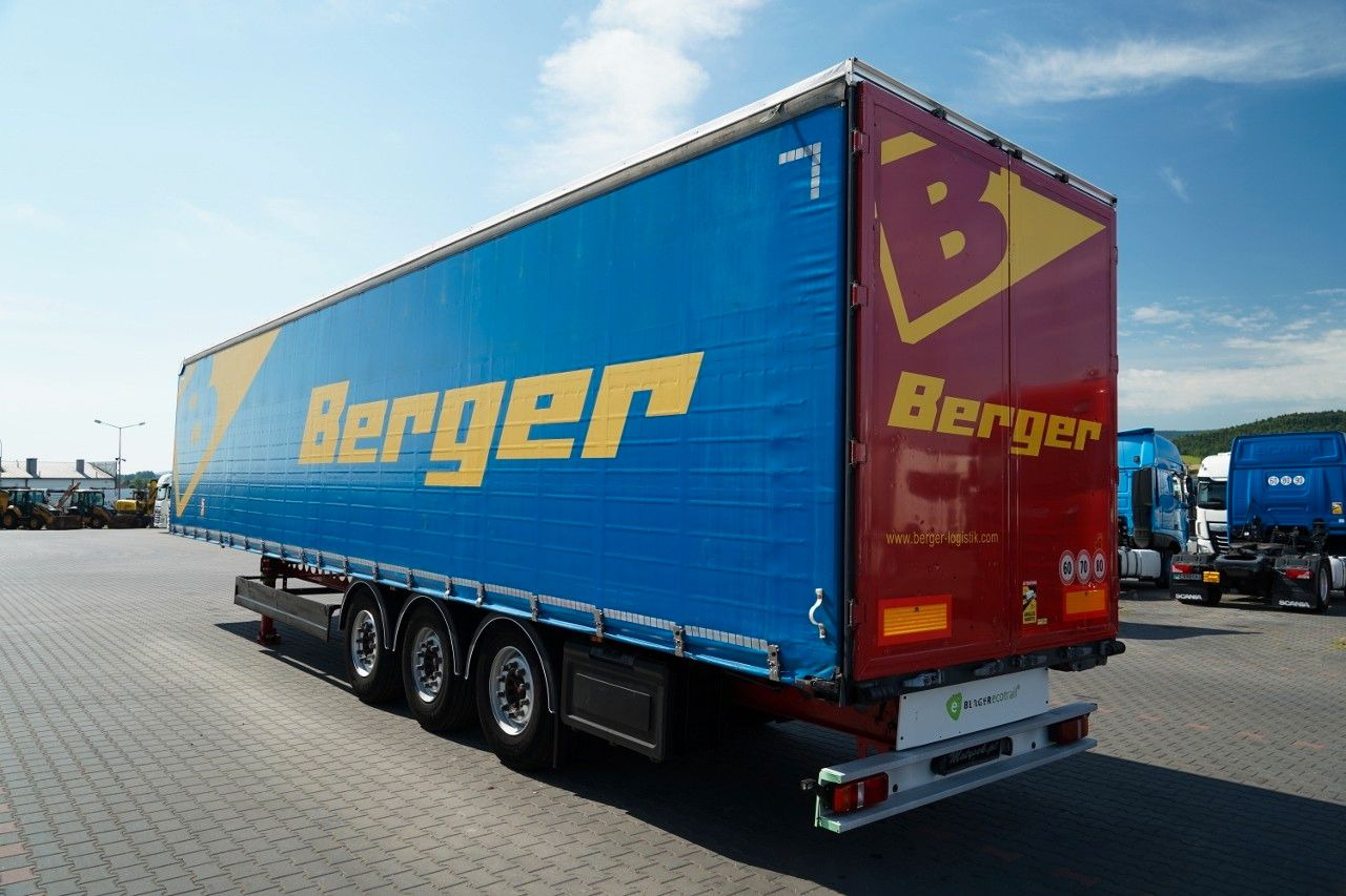 BERGER ECOTRAIL / FIRANKA / STANDARD / SUPER LEK - Trailer dengan terpal samping: gambar 2 BERGER ECOTRAIL / FIRANKA / STANDARD / SUPER LEK - Trailer dengan terpal samping: gambar 2