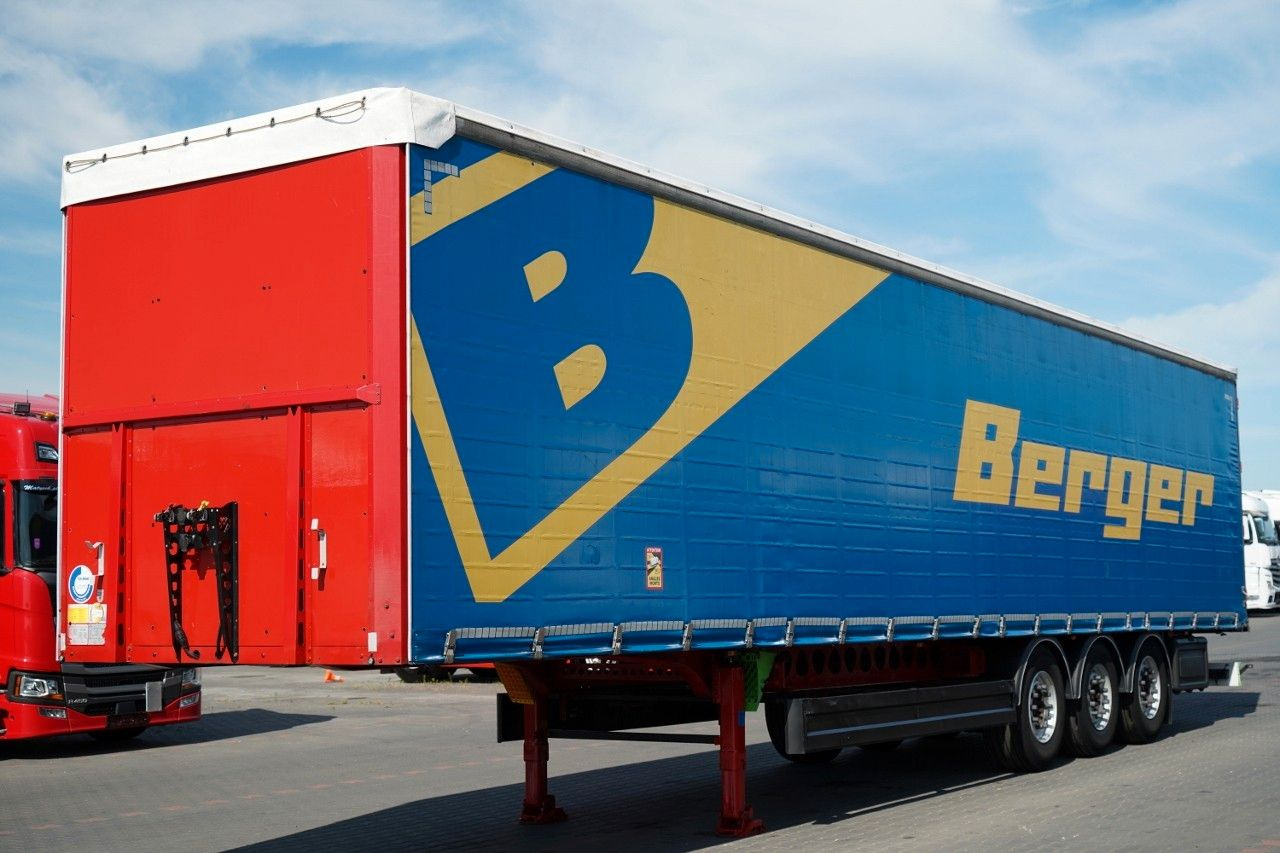 BERGER ECOTRAIL / FIRANKA / STANDARD / SUPER LEK - Trailer dengan terpal samping: gambar 1 BERGER ECOTRAIL / FIRANKA / STANDARD / SUPER LEK - Trailer dengan terpal samping: gambar 1