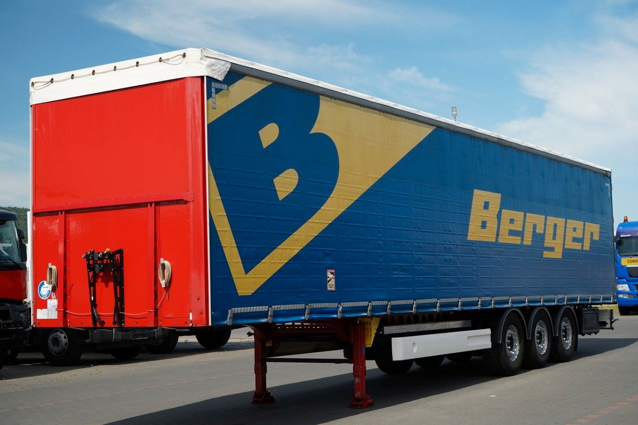 BERGER ECOTRAIL / FIRANKA / STANDARD / SUPER LEK - Trailer dengan terpal samping: gambar 1 BERGER ECOTRAIL / FIRANKA / STANDARD / SUPER LEK - Trailer dengan terpal samping: gambar 1