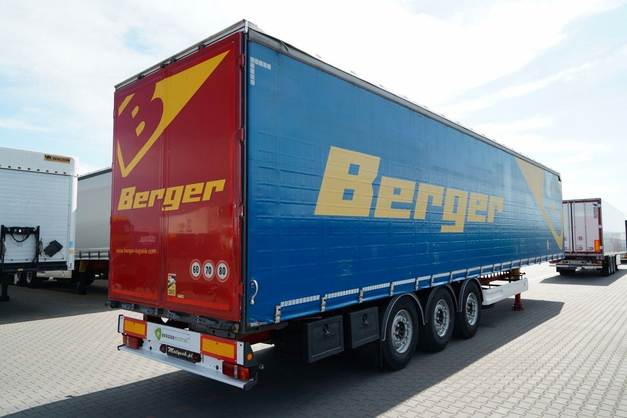 BERGER ECOTRAIL / FIRANKA / STANDARD / SUPER LEK - Trailer dengan terpal samping: gambar 3 BERGER ECOTRAIL / FIRANKA / STANDARD / SUPER LEK - Trailer dengan terpal samping: gambar 3
